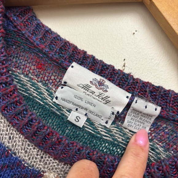 Vintage Allen Solly 100% Linen Sweater - Picture 9 of 10